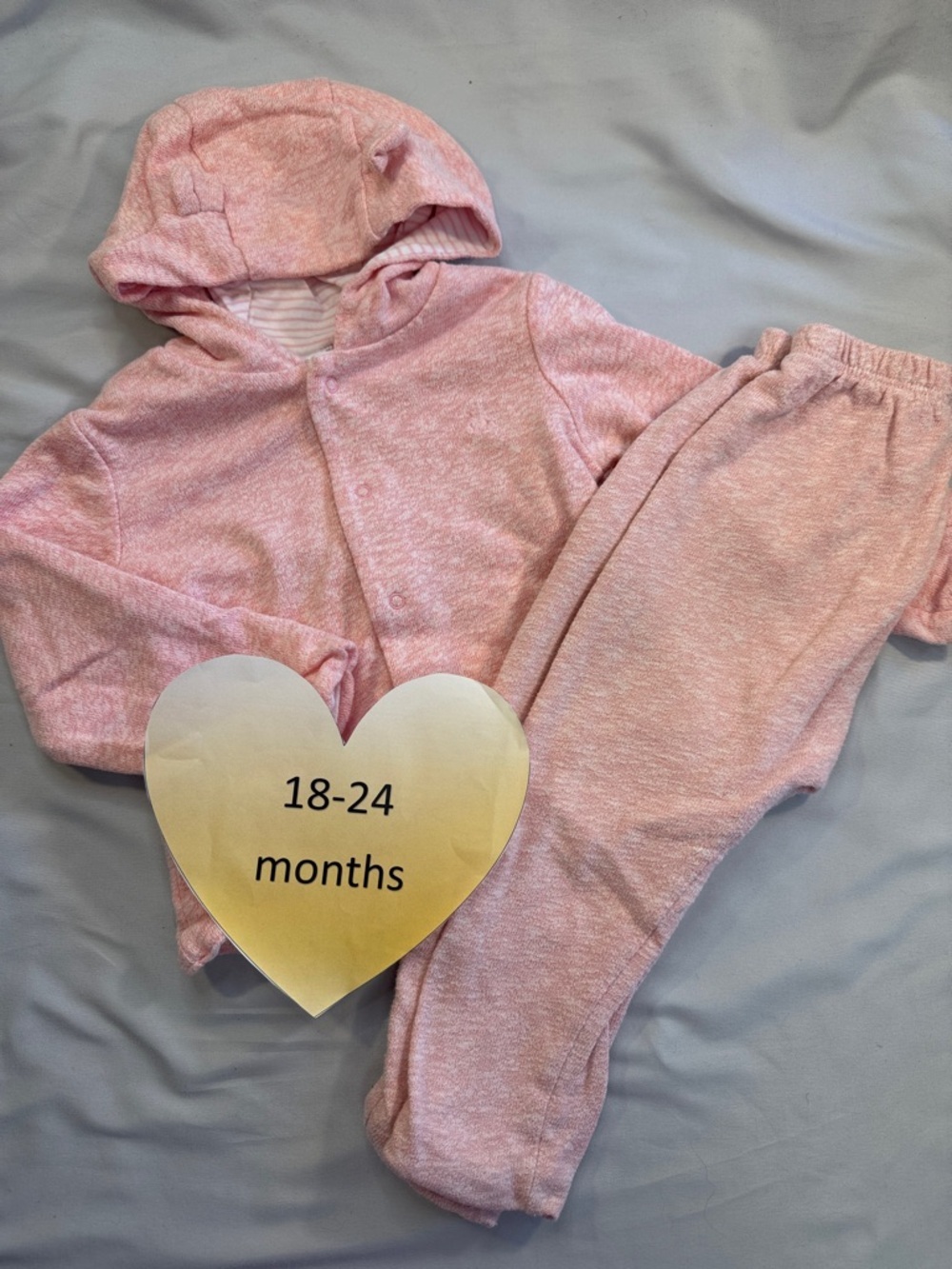 Gap - Pink Kids Hoodie and Pants Set